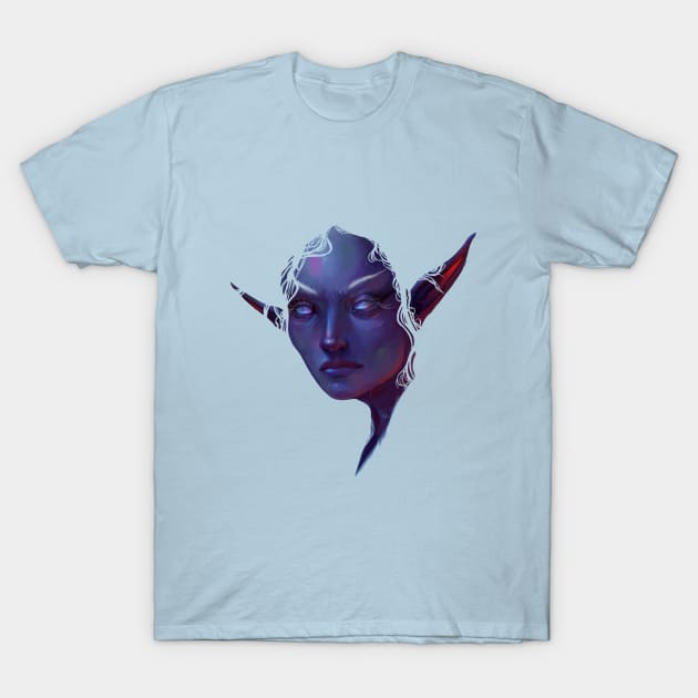 Moon Elf T-Shirt by Lucy G 